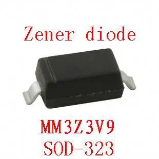 0805 smd diodo zener sod-323 MM3Z3V9 100pcs