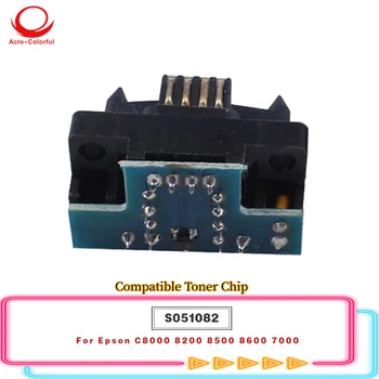 10K S051082 Chip de Toner Para impressora Epson C8000 8200 8500 8600 7000 reiniciar a Impressora Cartucho