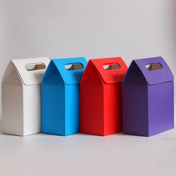 10x6x16cm100pcs de Cor portátil de embalagem de alimentos, caixa,caixa de chá,de fermento,o biscoito,a caixa de empacotamento três tamanhos podem ser selecionados,sete cores