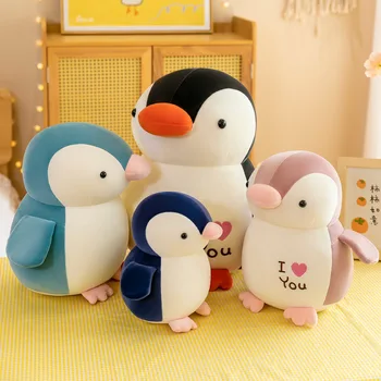 25cm Kawaii Macio Pinguim de Pelúcia para as Crianças Brinquedos de Pelúcia Boneca Crianças Brinquedo de Presente de Aniversário Para Crianças Meninas