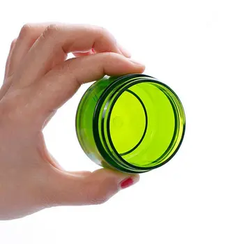 30 g 50 g de Plástico PET Jar, Creme Cosmético Jar, Claro Marrom verde fosco Máscara Jar F2017884