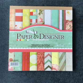 40 folhas de 7 polegadas brilhante e colorida FLOR scrapbooking bloco de papel de Origami Papel de Arte DIY Cartão de Fazer o deco Home de Embalagem do Presente