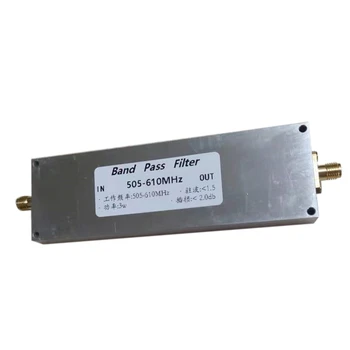 505-610Mhz Filtro passa-banda de BPF Receptor Anti-Interferência Para Melhorar a Seletividade do Filtro