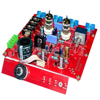 5670 Tubo de Vácuo pré-amplificador Amplificador de Placa de som Estéreo hi-fi lifier Base Em Matisse Circuito Potenciômetro ALPS27
