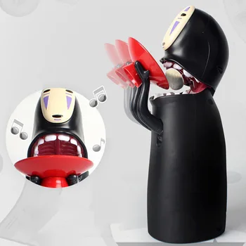 A viagem de chihiro Sem-rosto Porquinho de Brinquedo Automático Comido Moeda de Banco de Miyazaki Hayao Chihiro Design de Presente de Natal