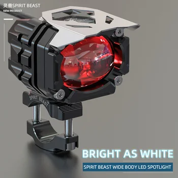 CFMOTO de moto acessórios de iluminação LED spotlight destaque motos off-road auxiliar universal strobe luz spotlight