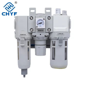 CKD Tipo de Unidade Três Combinação de Filtro Regulador de Pressão C1000-01/C2000-02/C3000-03