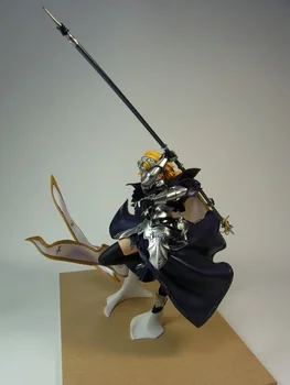 Incolor de Resina Figura Kit de Fate/Apócrifos Jeanne D'Arc, Figura de Ação do Anime Joana d'Arc Bandeira Pintada Garagem Resina Kit Modelo GK