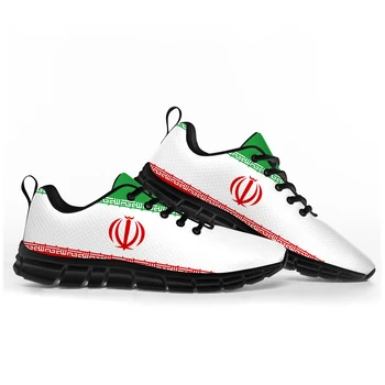 Iraniano Bandeira De Esportes Mens Sapatos De Mulher Adolescente, Crianças, Crianças Tênis Do Irã Casual Personalizados De Alta Qualidade Par De Sapatos