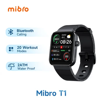 Mibro T1 Chamada Bluetooth Smartwatch 1.6