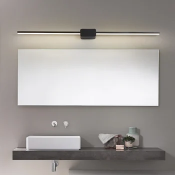 Modernas lâmpadas de parede led quarto lâmpada de cabeceira com candeeiros de leitura simples espelho do banheiro, frente a lâmpada nova iluminação home indoor decoração de lâmpadas
