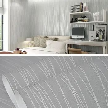 Modernos e antigos retrô Mediterrâneo azul, auto-adesivas de papel de parede de listras verticais papel de parede quarto sala de estar de plano de fundo de parede