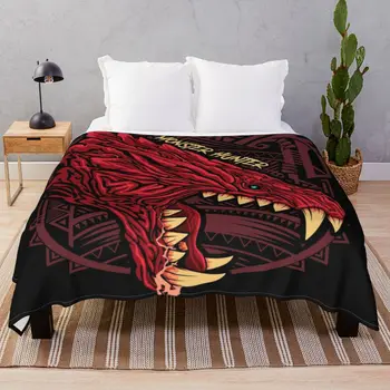 Odogaron Monster Hunter Mantas de Flanela Têxteis de Decoração Quente Lançar um Cobertor para Cama Casa do Sofá de Viagem Cinema