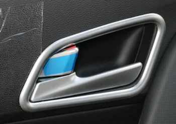 Para Hyundai Creta ix25 Carro de Mudança de marcha no painel moldura Tampa Guarnição de Interiores Molduras de estilo carro maçaneta da porta fechadura da porta