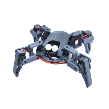 Para os de Quatro Patas de Aranha Robô Mg90s Kit Maker Nodemcu Educação WIFI do Telefone Móvel de Controle de Sensor de Rastreamento Sability Brinquedo