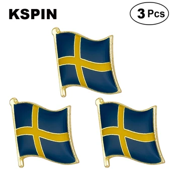 Suécia Pin de Lapela Broches Pinos Bandeira insígnia Broche de Crachás
