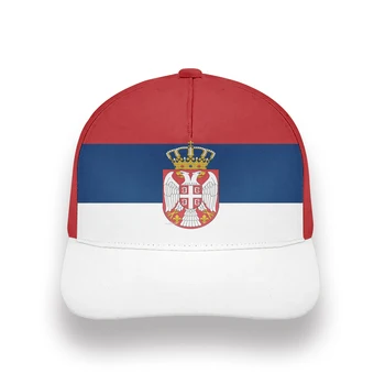SÉRVIA república cap diy livre feito-nome e número srbija SRB chapéu srpski bandeira de nação serbien colégio impressão de fotos boné de beisebol
