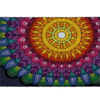 Trava do gancho tapete Carpete bordado tapete Atado kit Foamiran para costurar Lona para bordado de Tapeçaria, decoração Home