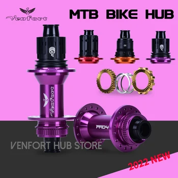 VENFORT Bicicleta Roxa Hub 28/32H IMPULSO Eixo/Quick Release Versão MTB Bicicleta disco rodas de alumínio roda de CARBONO