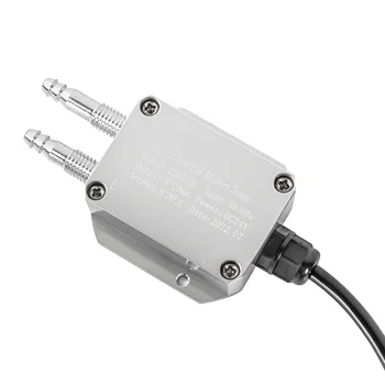 Vento Sensor de Pressão do Ar do Vento Industrial Transmissor de Pressão de 4-20ma, 0-10V Pequeno Transdutor de Pressão Diferencial 0-10Kpa