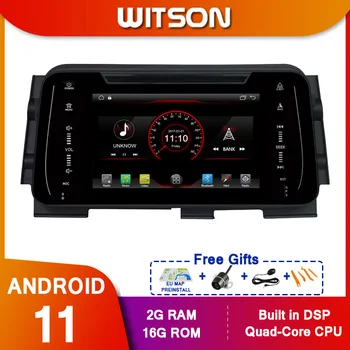 WITSON sistema de multimídia para diversão, auto-Rádio Android, 11 de navegador GPS, Auto-Rádio com tela IPS FM WIFI link de espelho